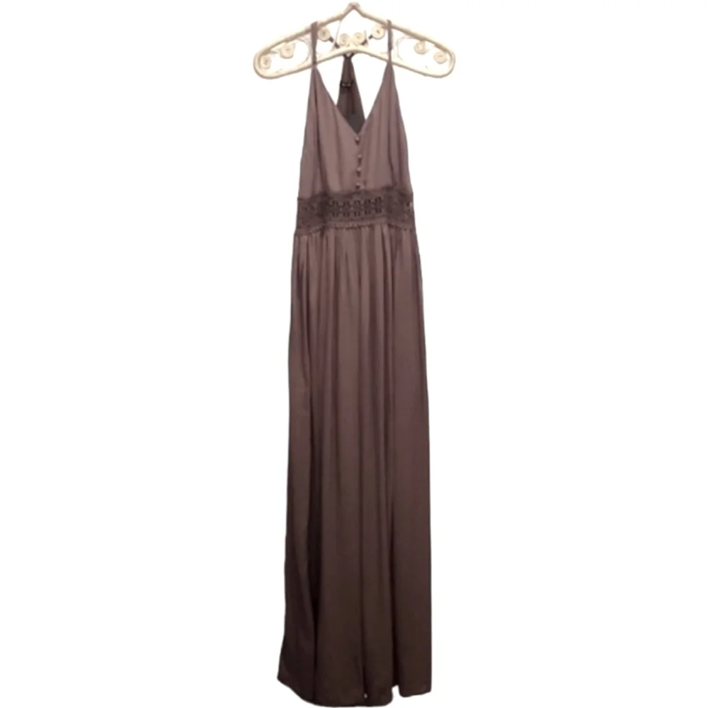 FashionNova Holy slit sleeveless Maxi dress size XL - Picture 2 of 7
